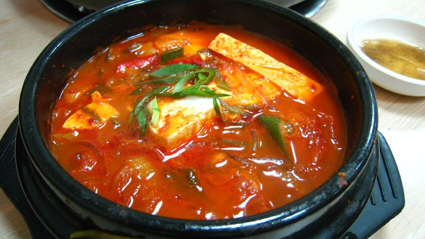 김치찌개 맛의 비결
