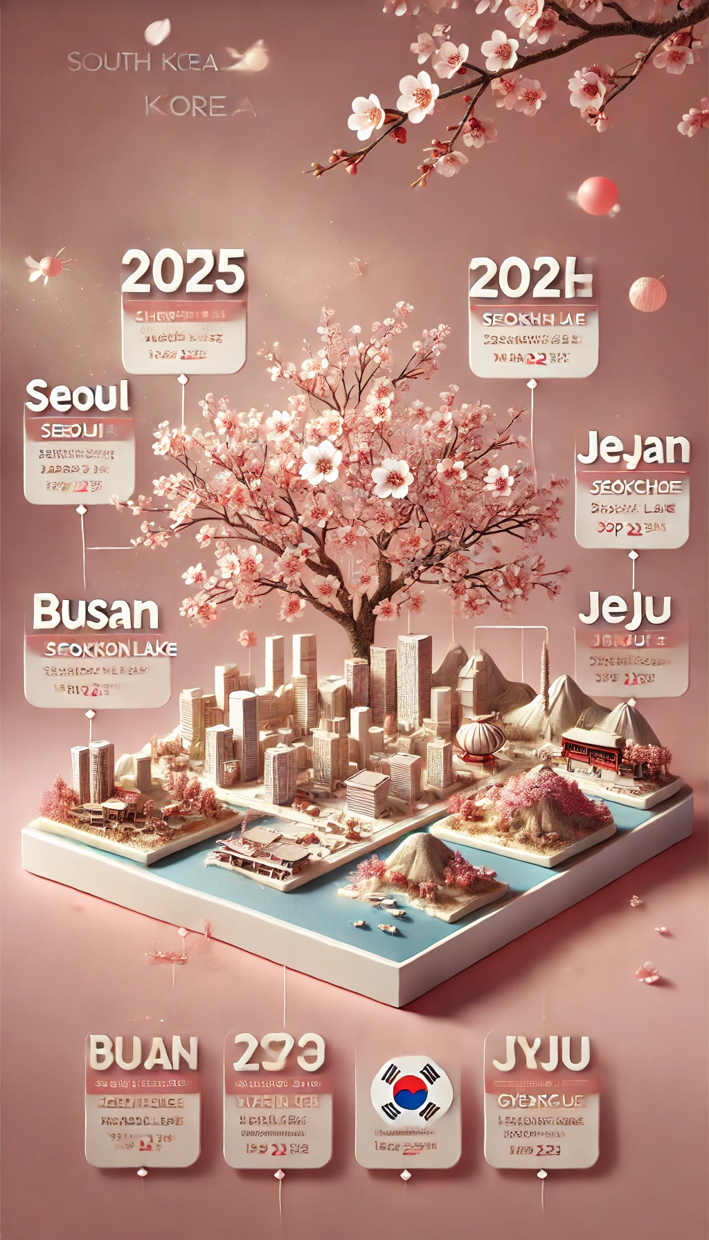 벗꽃 개화시기 및 여행지