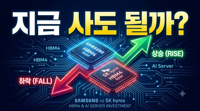 삼성전자 SK하이닉스 투자 기준 HBM4 비교