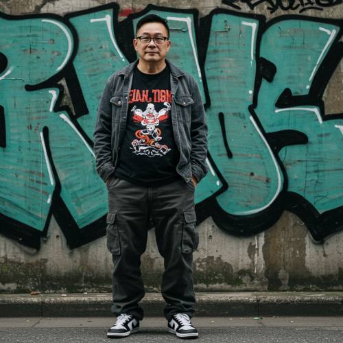 비난 받는 영포티 스타일의 사진