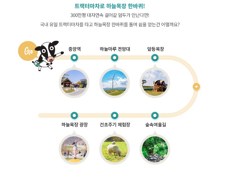 트렉터마차 코스안내