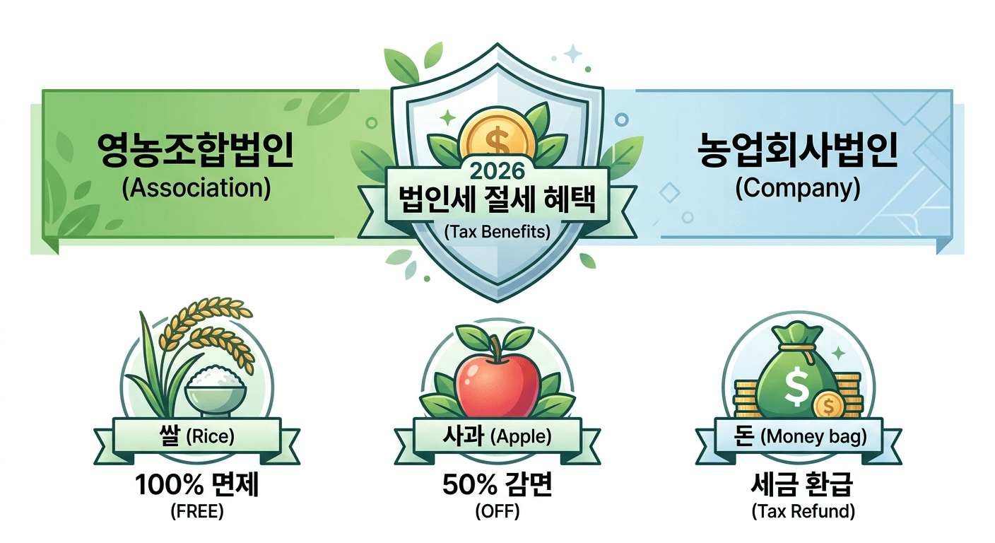 법인세 절세 혜택 인포그래픽