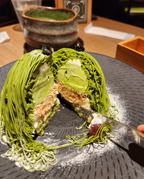 일본 도쿄여행: 가쿠라자카 사료(茶寮) 디저트 후기 - 말차 덕후라면 무조건 가야 할 곳