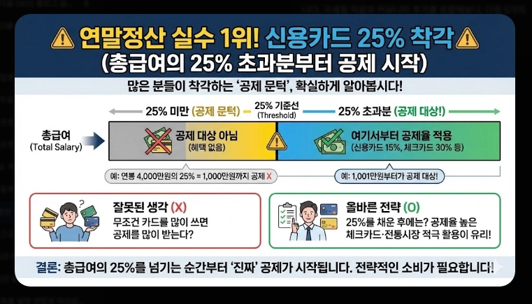 연말정산 13월의 보너스 받는 꿀팁