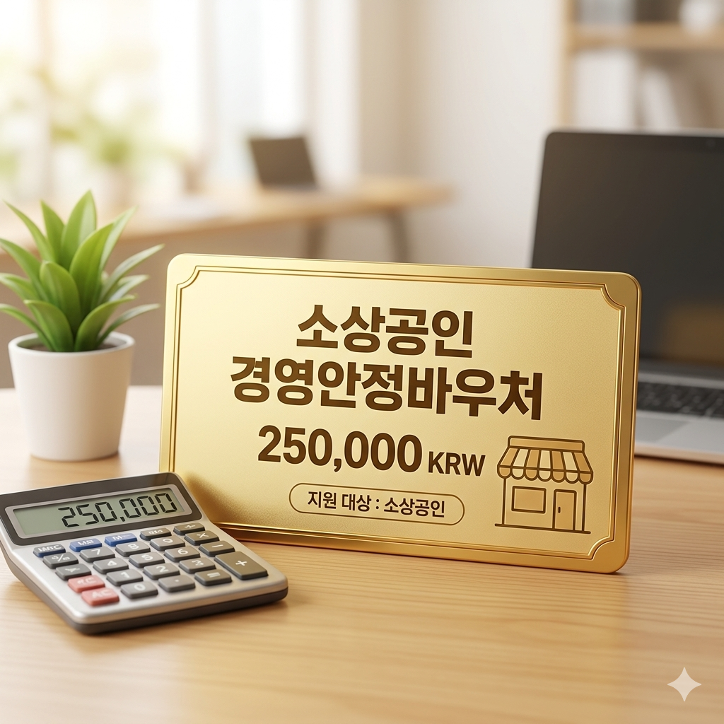 소상공인 경영안정바우처 신청 방법 및 25만원 지원 혜택 총정리