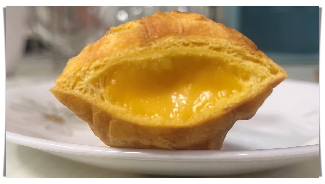 노브랜드-옥수수-필링빵-단면