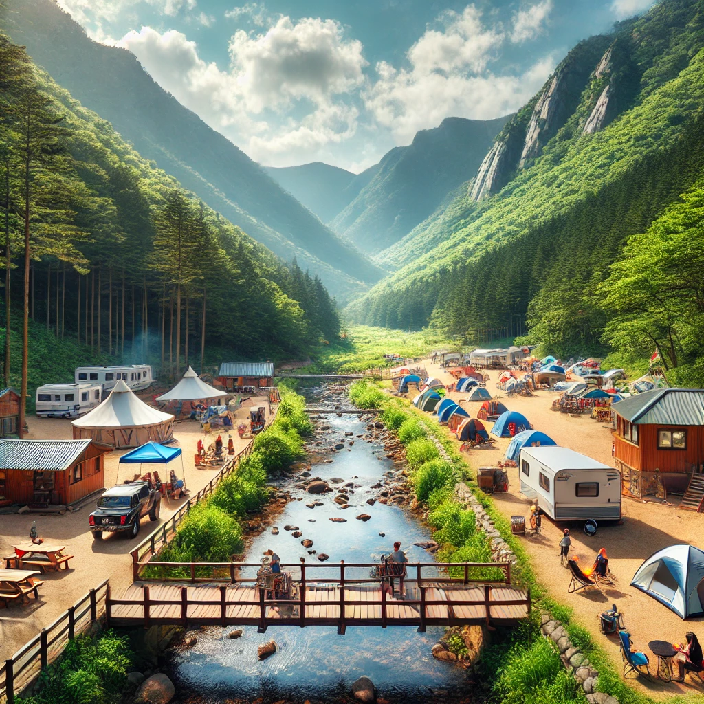 연인산 다목적 캠핑장 이미지 사진