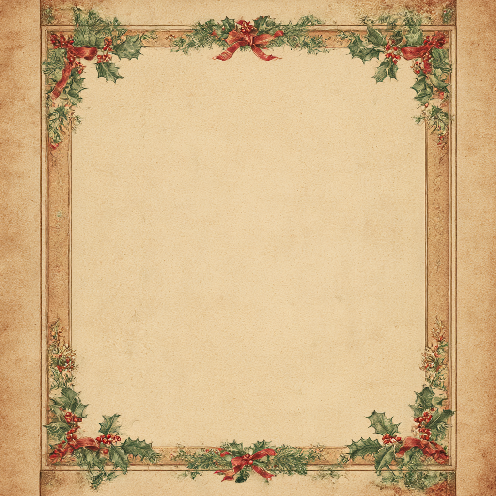 크리스마스 편지지 프린트해서 쓰세요