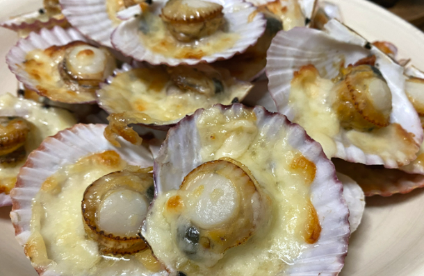 가리비버터구이