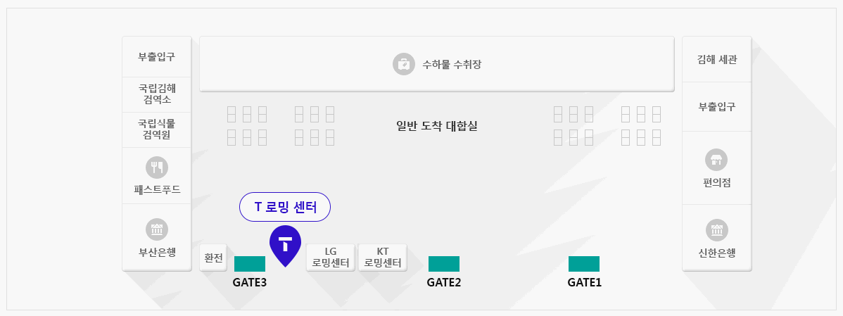 김해공항-로밍센터-위치-1층
