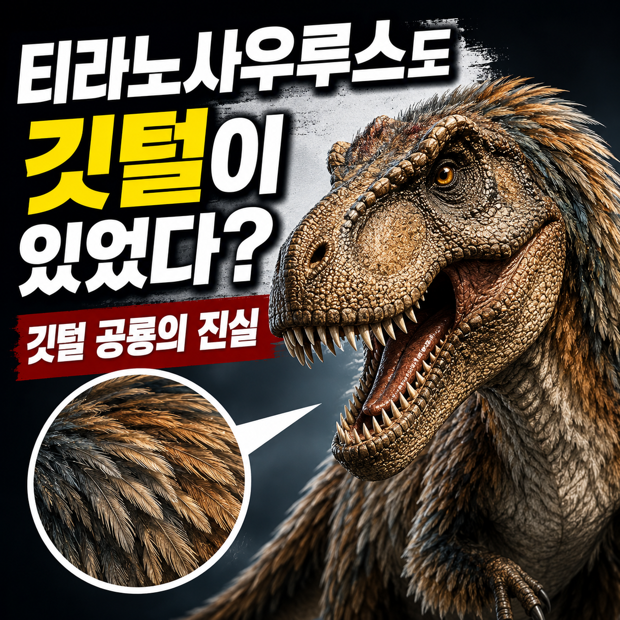 깃털 공룡의 진실