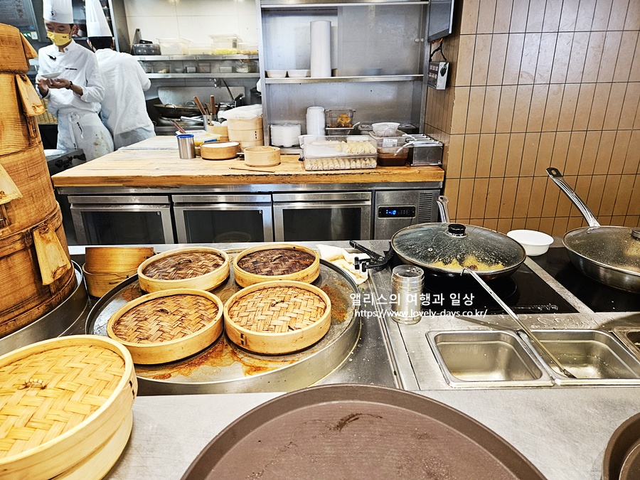상해 판롱티앤디 맛집 수딤섬 내돈내산 메뉴 가격 후기 (QR 없이 주문하는 법)