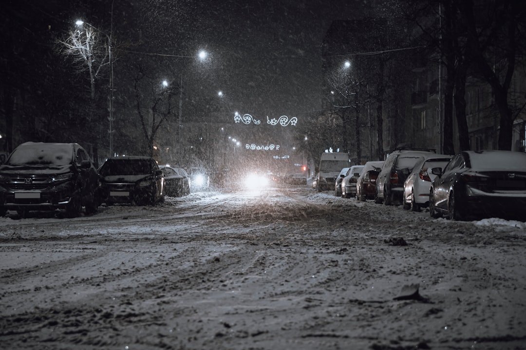 Snow tire.