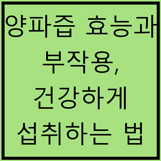 양파즙 효능과 부작용, 건강하게 섭취하는 법