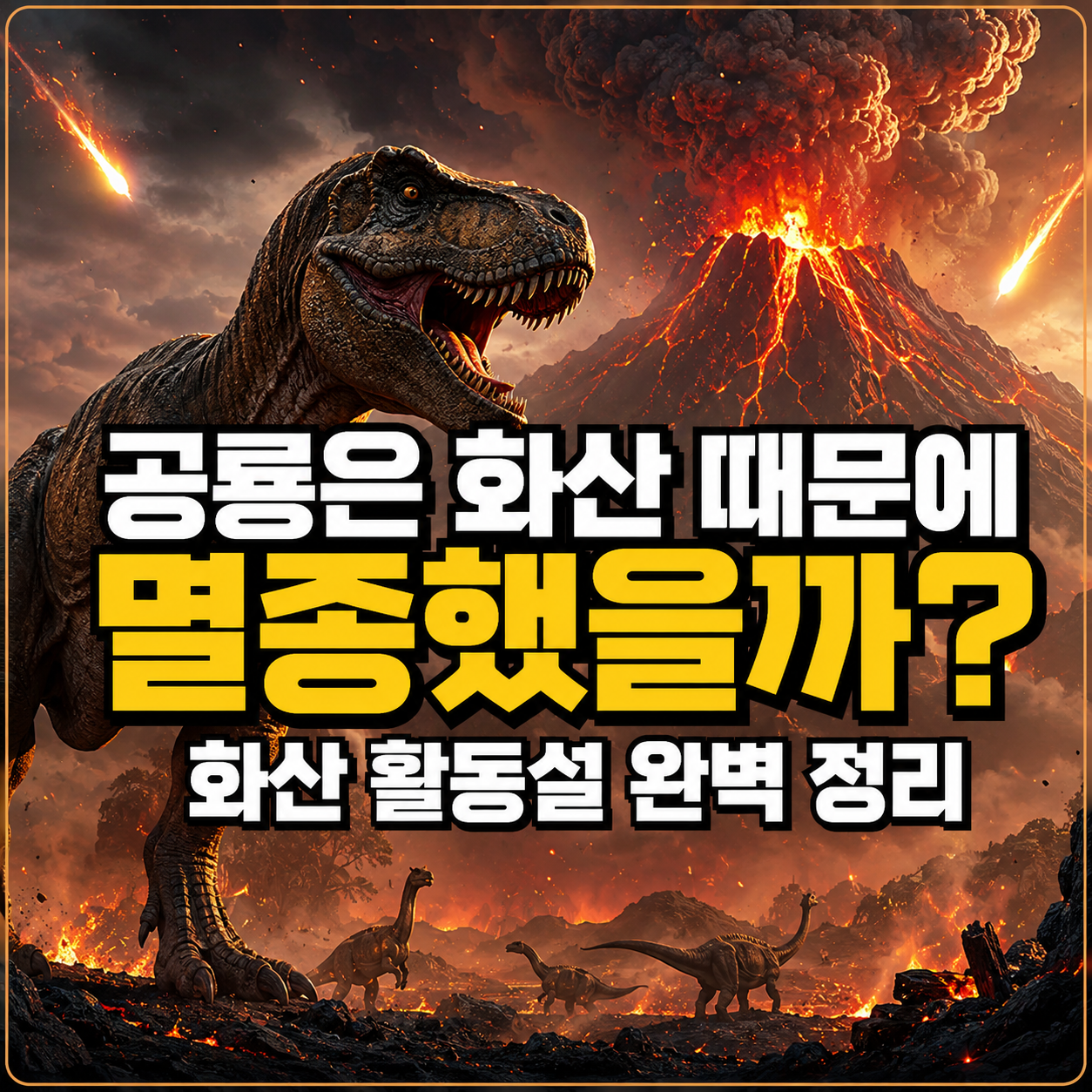화산 활동설