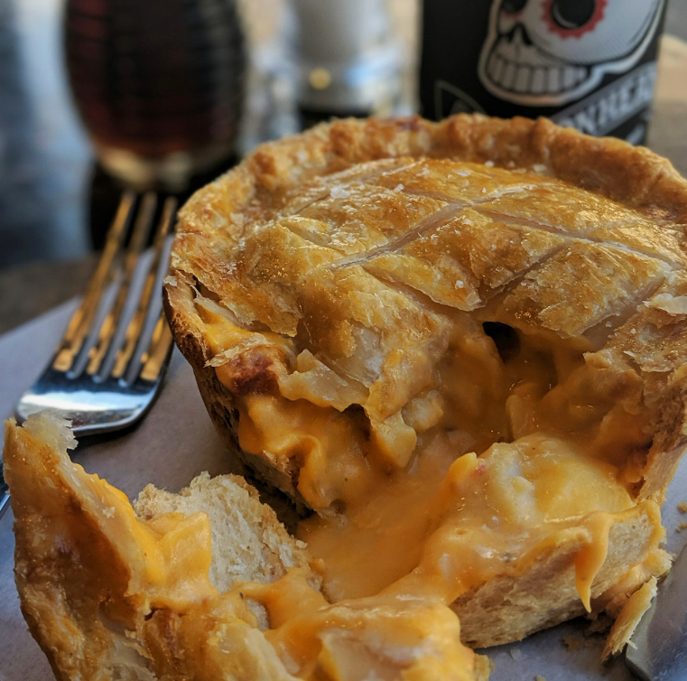 호주 음식 미트파이 사진