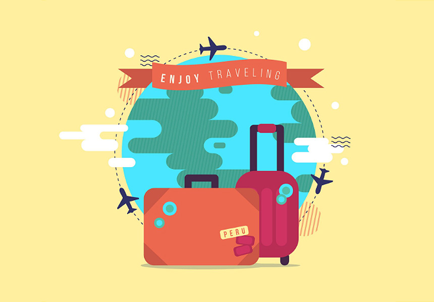 2025 추석 황금연휴 해외여행 환율과 여행비용 전망 일러스트