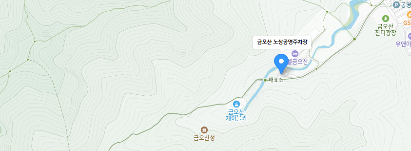 금오산 제 1주차장