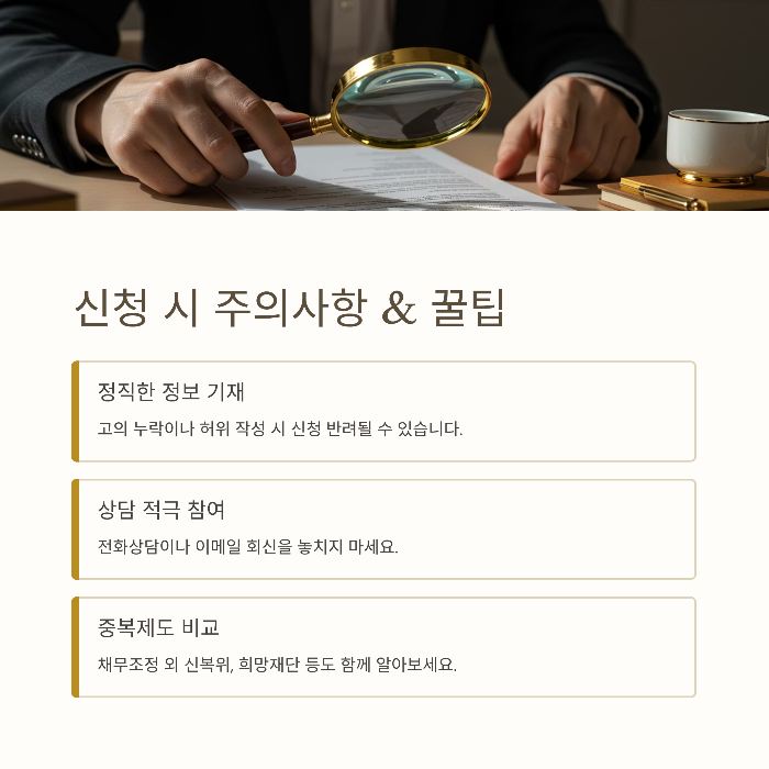 소상공인 빚탕감 신청