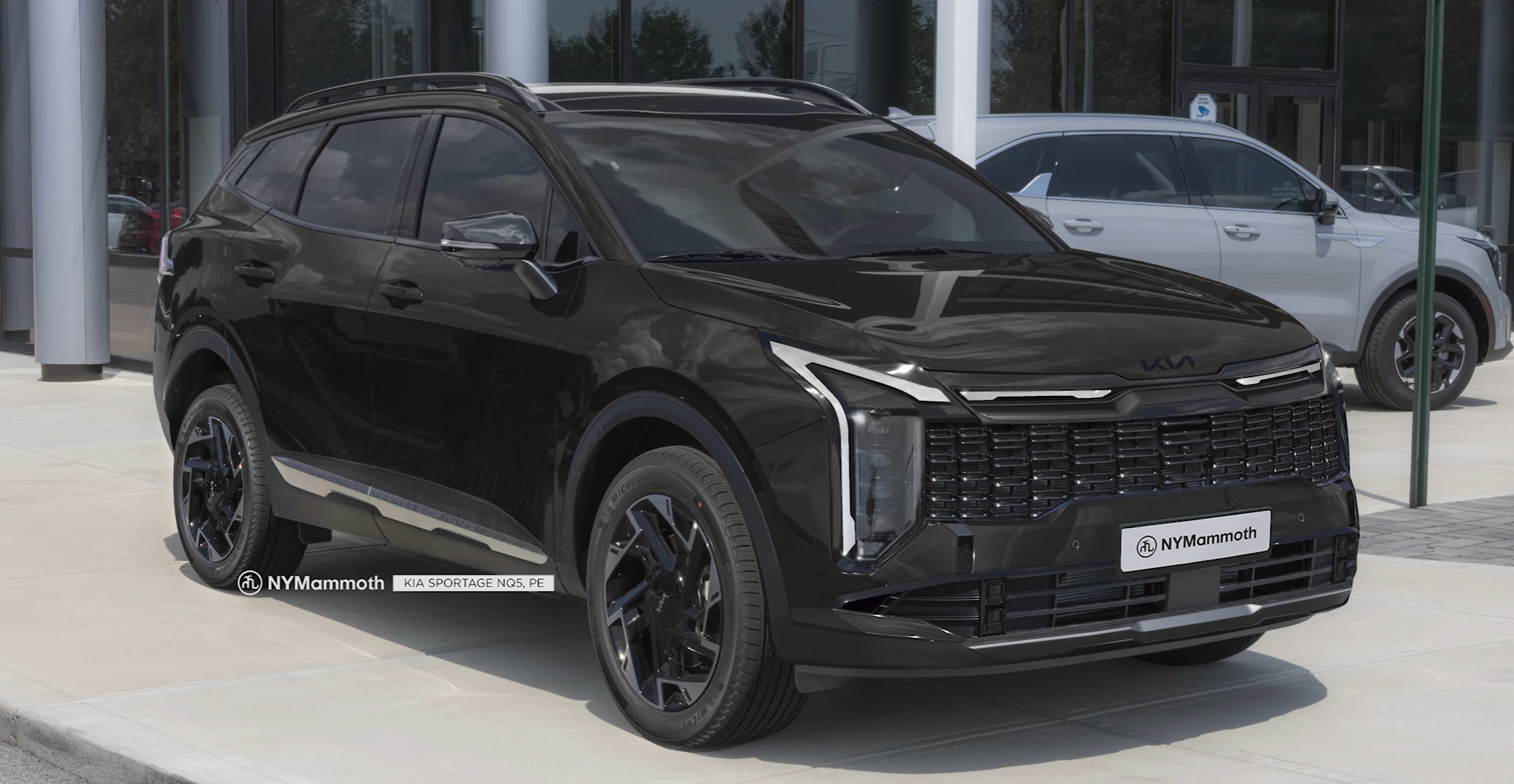 기아 스포티지 페이스리프트 예상도