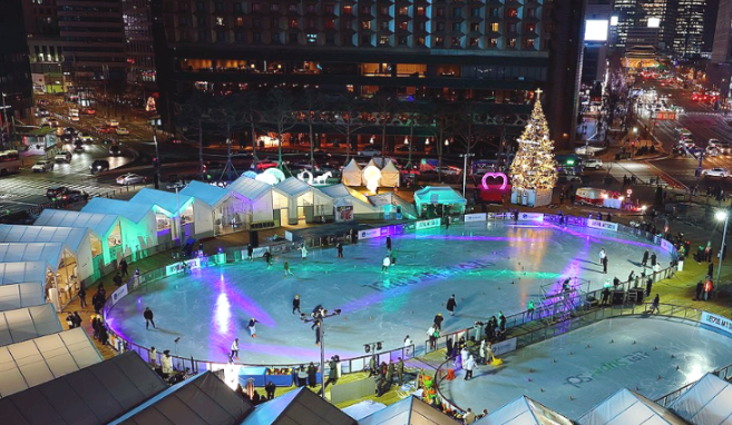 서울광장 스케이트장