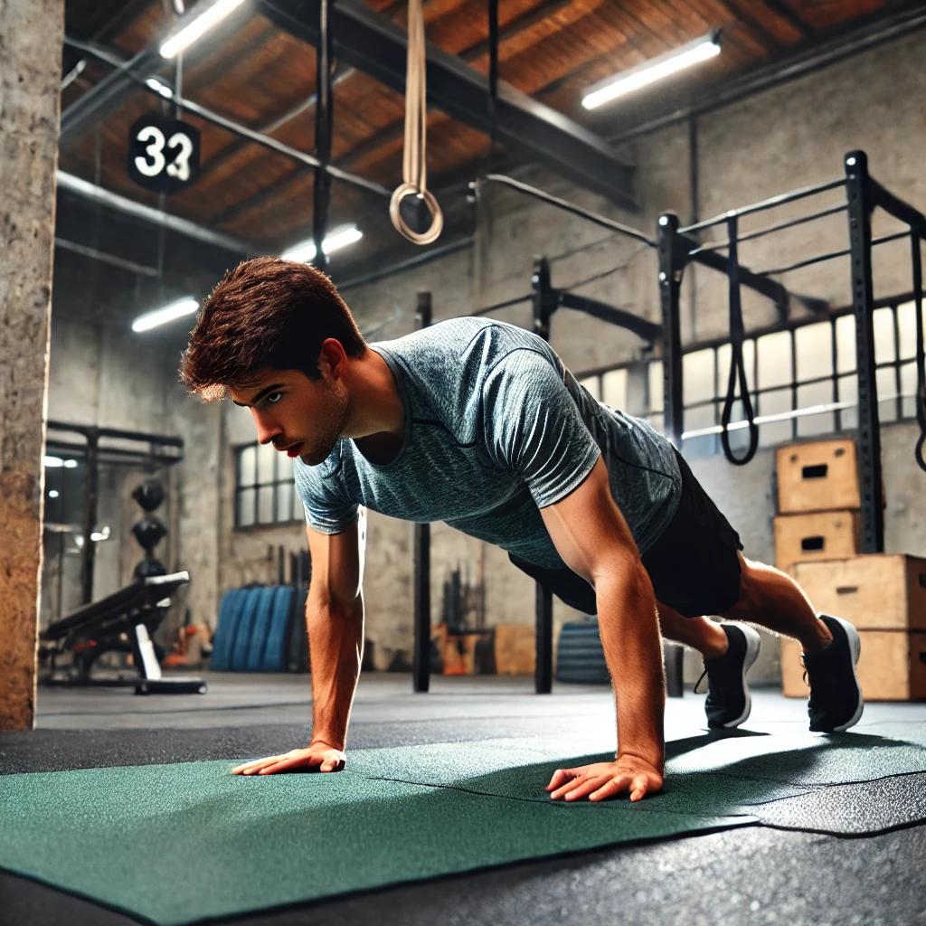 버피테스트 푸쉬업