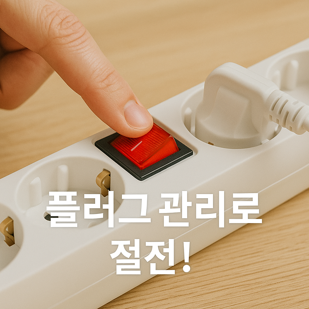 외출 전 ‘이것’만 뽑으세요! 전기요금 줄이는 플러그 습관