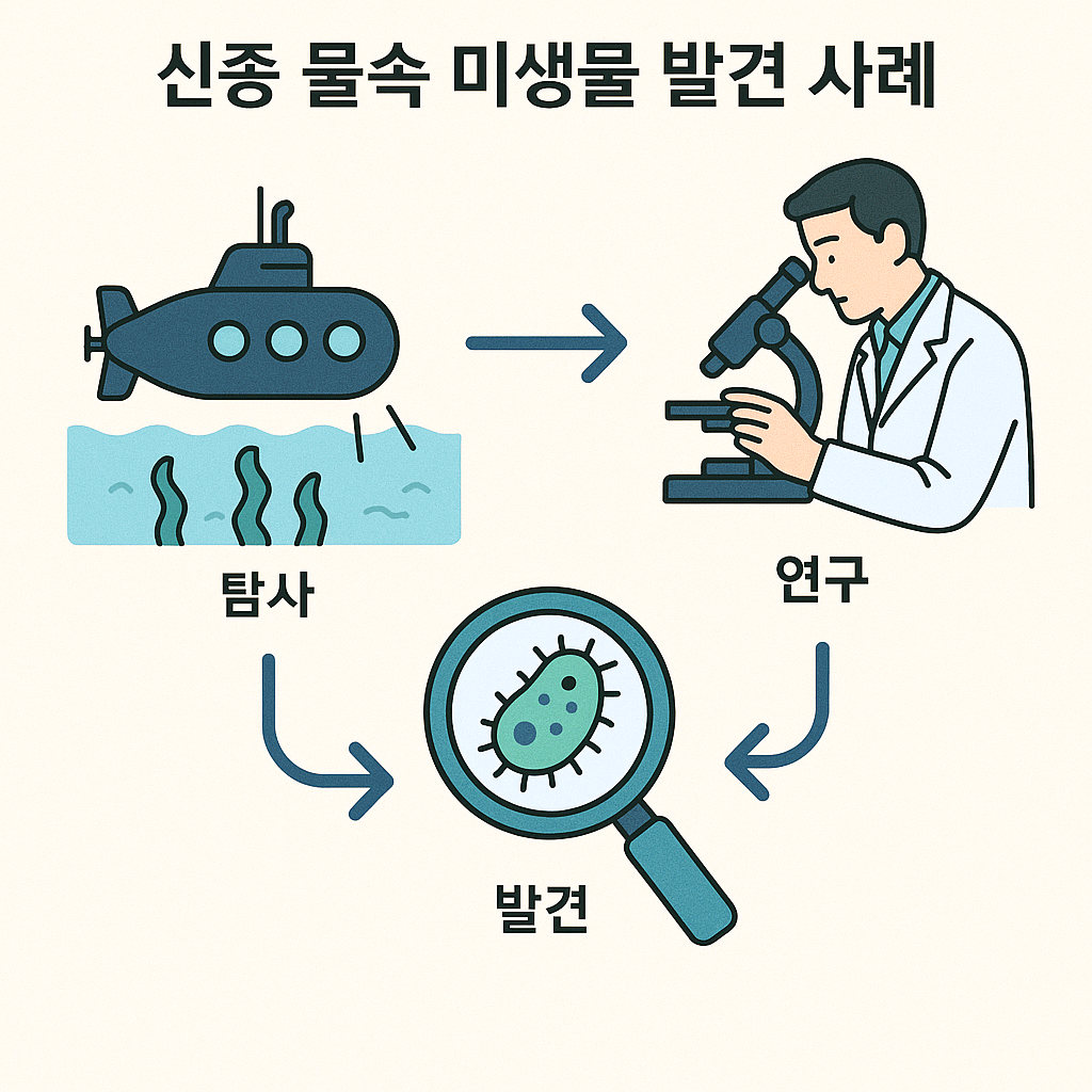 신종 물속 미생물 발견 사례 관련 사진