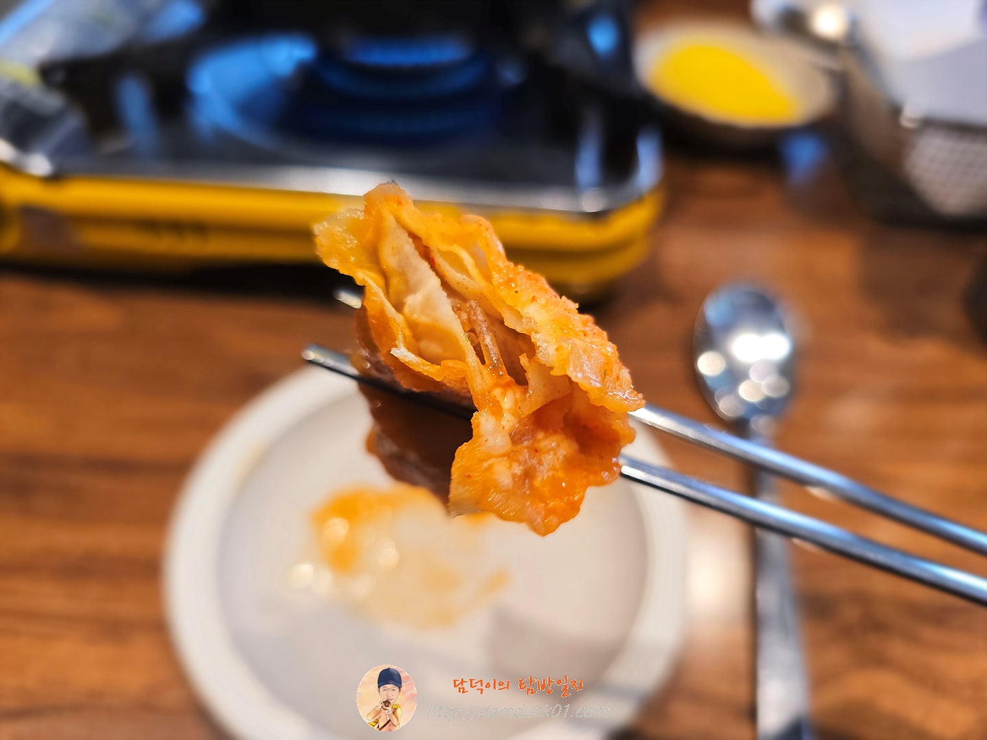 기본 떡볶이 + 납작만두 + 반반튀김