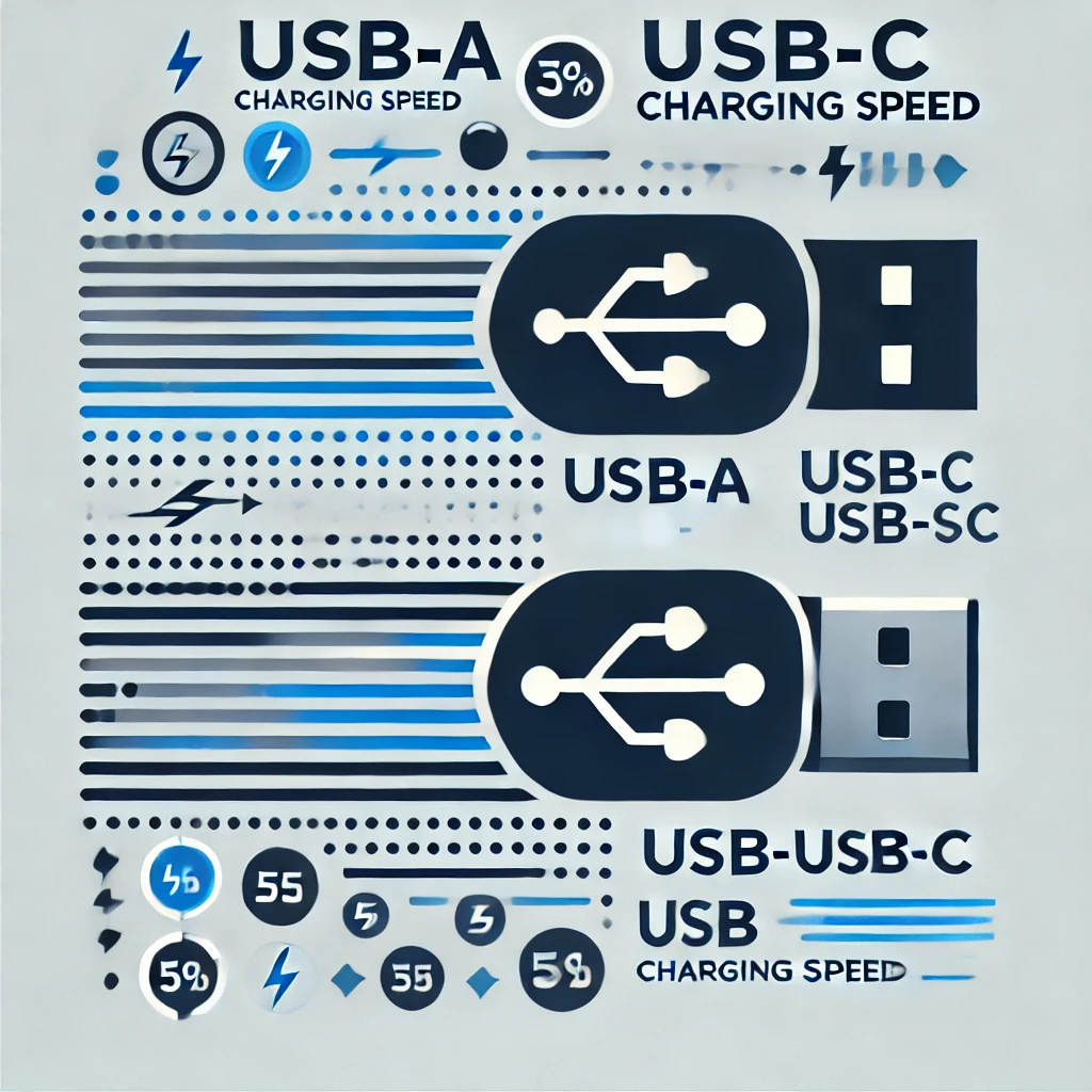 USB-A와 USB-C 비교