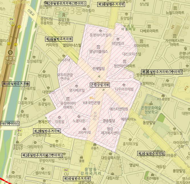 은평구 상업지역