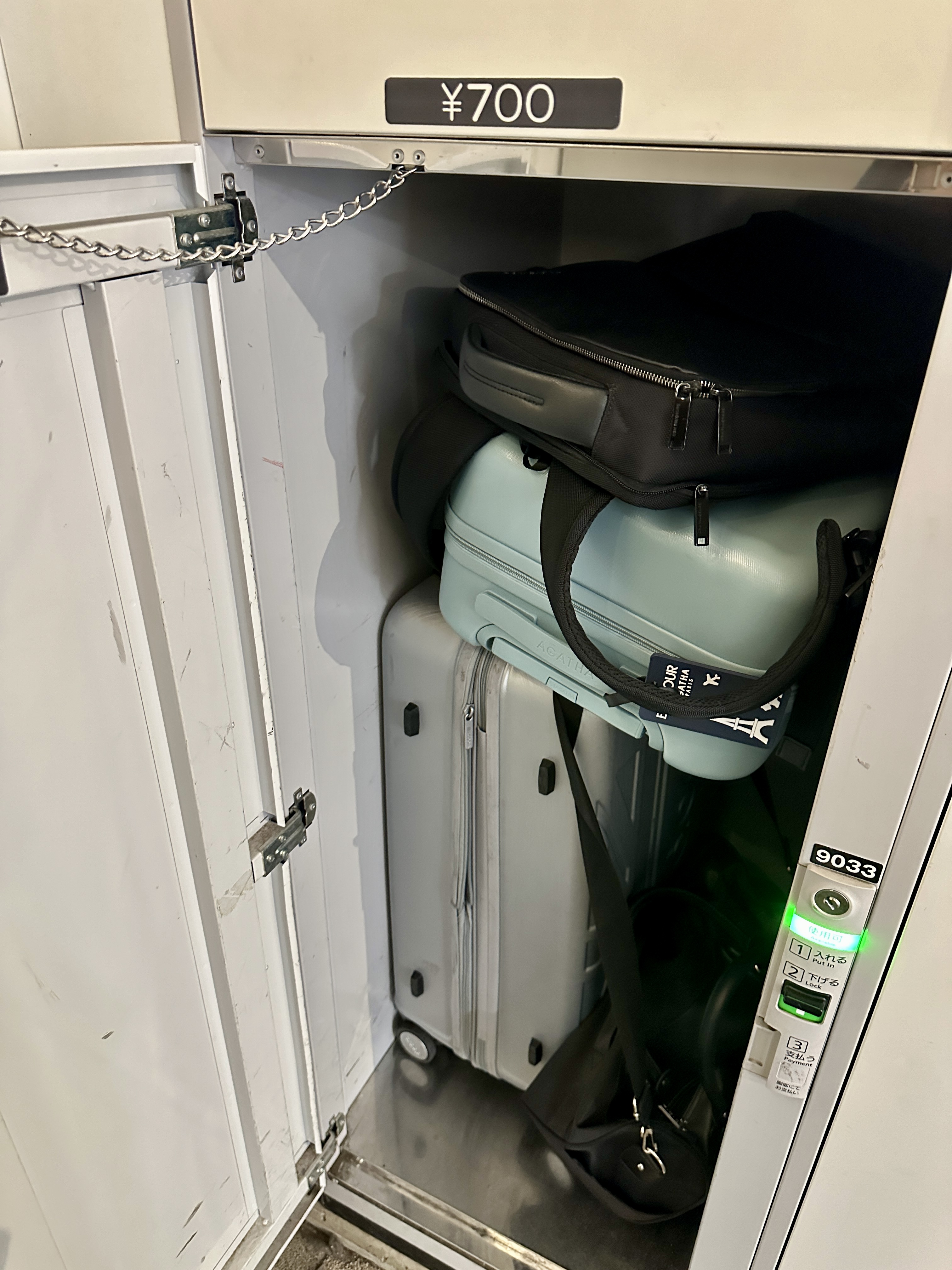 신주쿠역 코인라커 가격