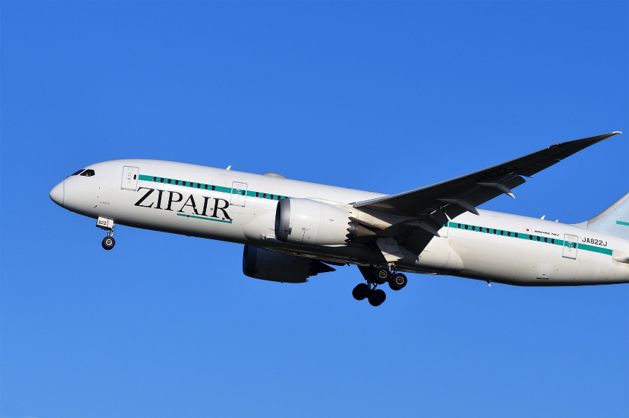 집에어의 항공기 상세정보