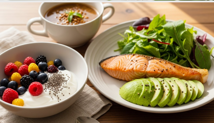 연어, 고등어, 아마씨유, 들기름