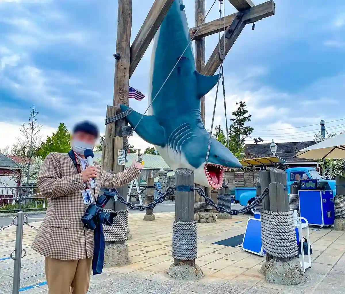 죠즈와 기념촬영