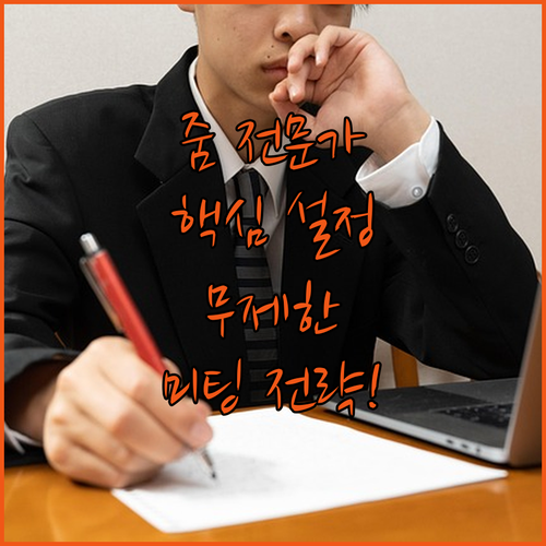 화상회의 전문가가 제안하는 줌 설정 ..