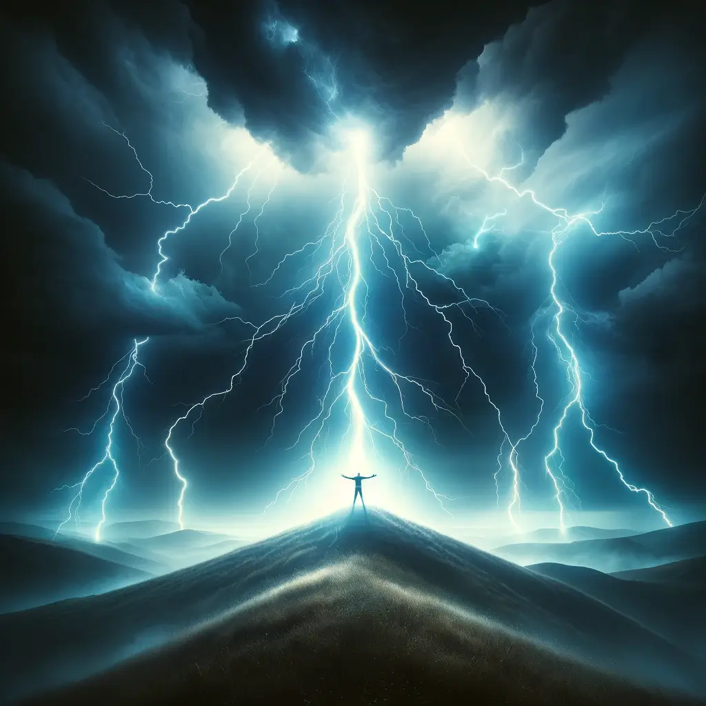 번개 맞는 꿈 해몽 해석