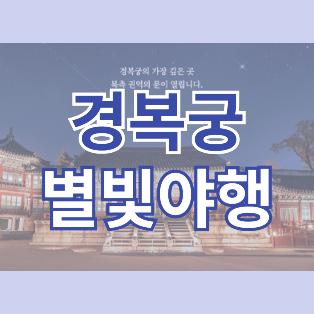 경복궁 별빛야행