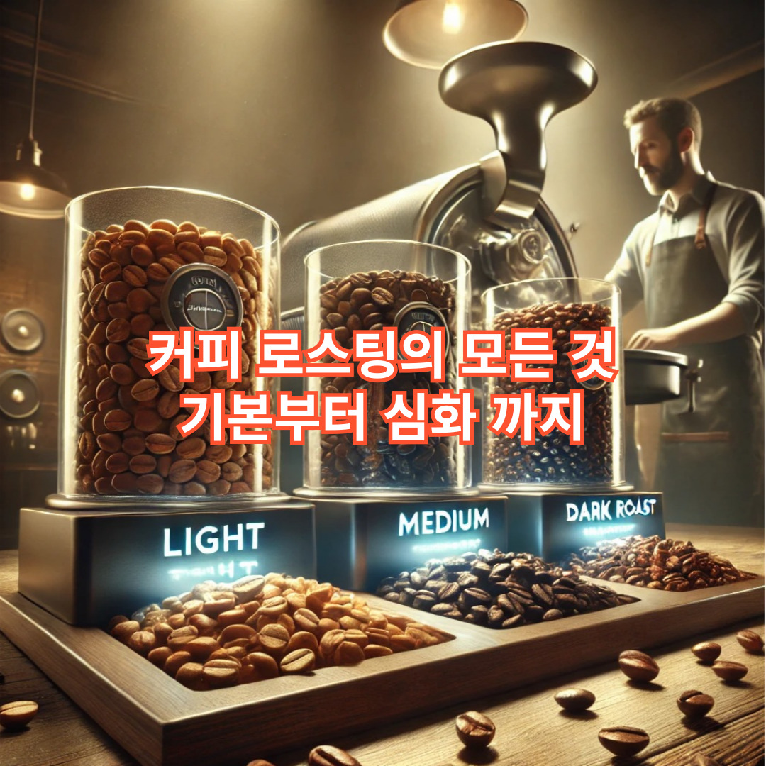 커피 로스팅의 모든 것: 기본부터 심화 까지
