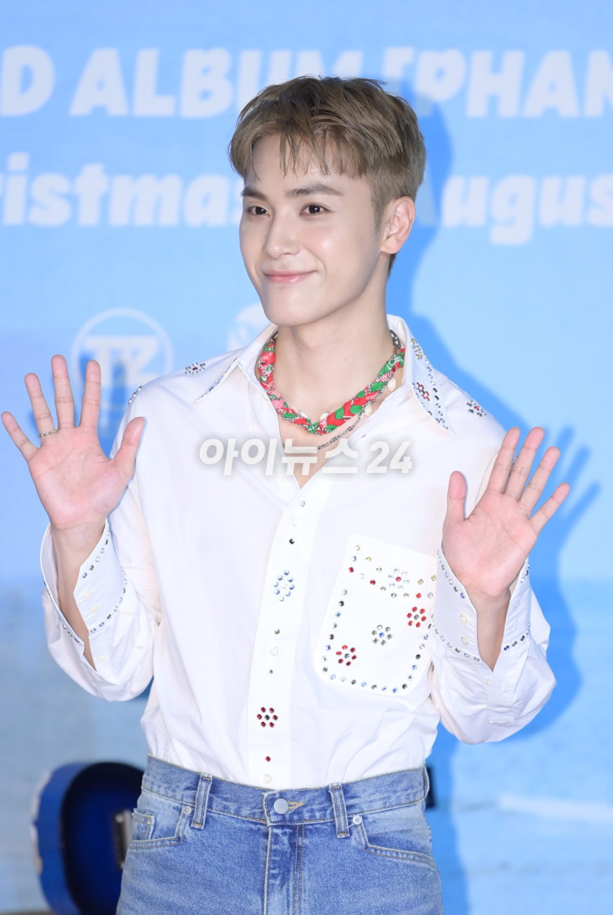 그룹 더보이즈(THE BOYZ) 주학년이 7일 오후 서울 영등포구 영등포 CGV에서 열린 더보이즈 두번째 정규앨범 '판타지'(PHANTASY) 기자간담회에 참석하고 있다. [사진=정소희 기자]