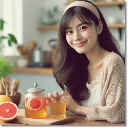 자몽차 효능 및 영양성분 다이어트에 미치는 영향