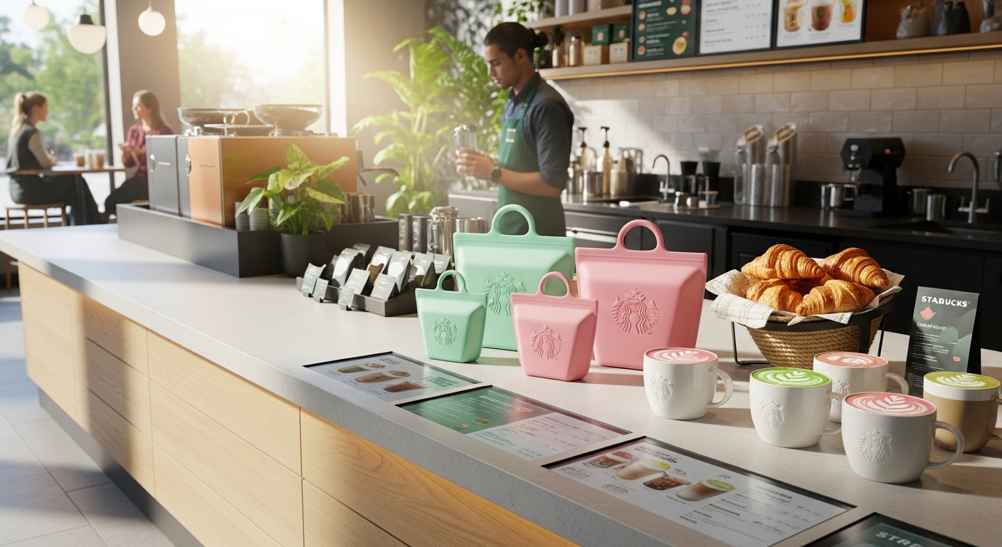 2026 스타벅스 실리콘 푸드백 세트: 디자인과 실용성을 다 잡은 친환경 MD 완벽 정리