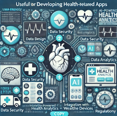 건강 관련 앱 개발, 알아두면 유용한 정보 관련 사진