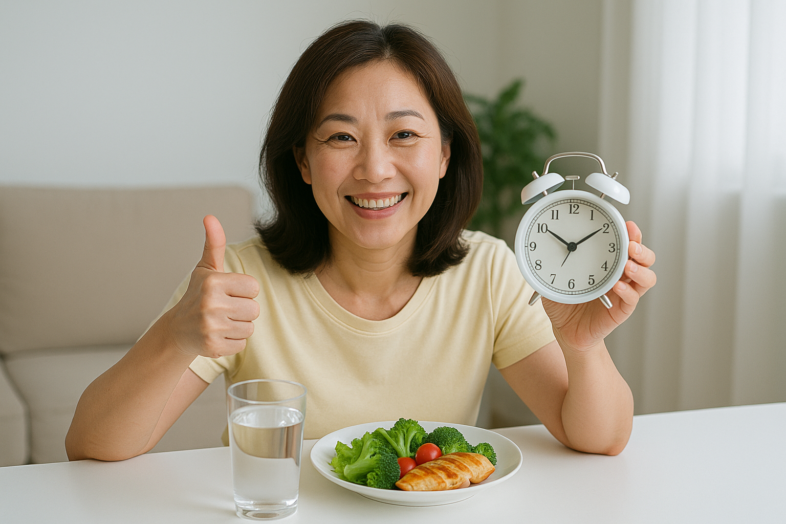 간헐적 다이어트 이미지