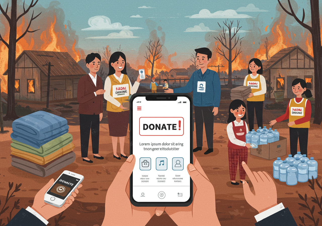 영덕 의성 산불 피해 기부하기&amp;#44; 고향사랑 지정기부로 희망을! (위기브)