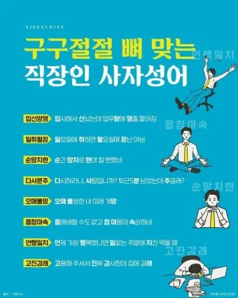 사자성어 1000개 모음 힘이되는 고사성어_12