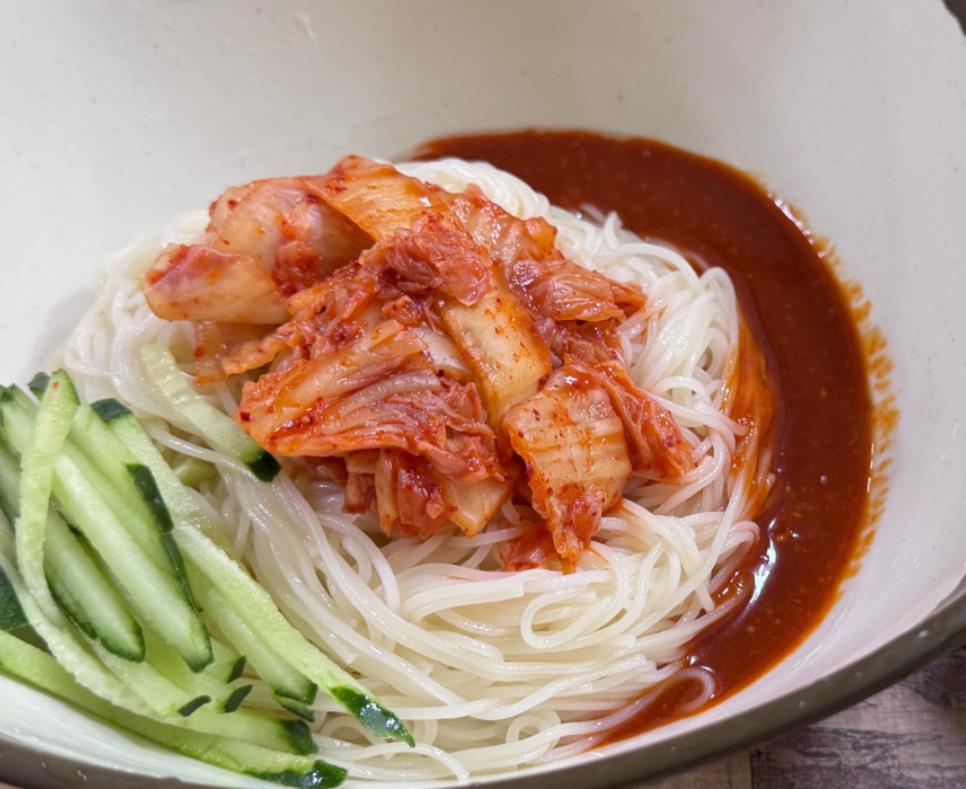 생활의 달인 인천김치비빔국수달인이 만든 김치비빔국수