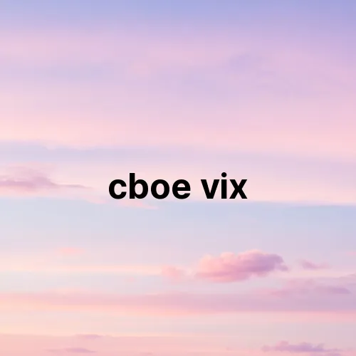 cboe vix
