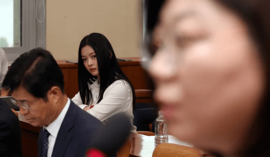 하니-국정감사-눈빛