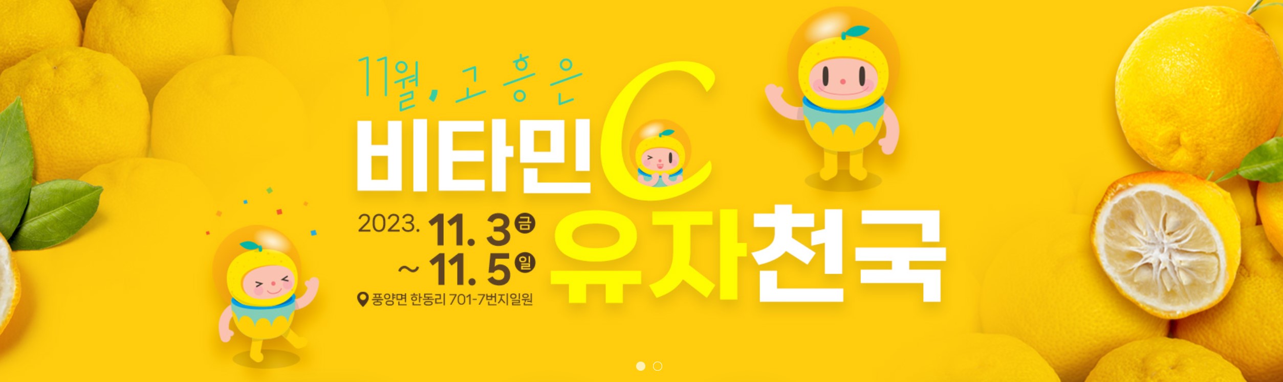 고흥유자축제 썸네일